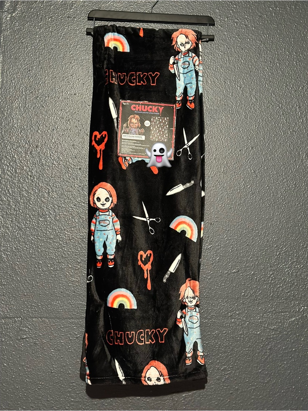 Chucky Soft Plush Throw Blanket